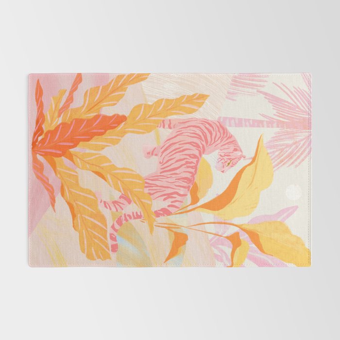 Pink Jungle Rug Gallery Image 2