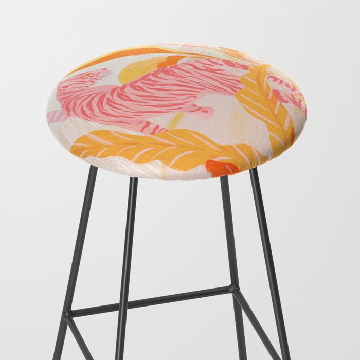 Pink Jungle Stool Gallery Image 2
