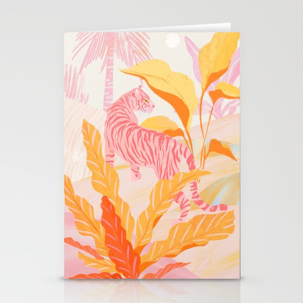 Pink Jungle Stationery Card Gallery Image 2