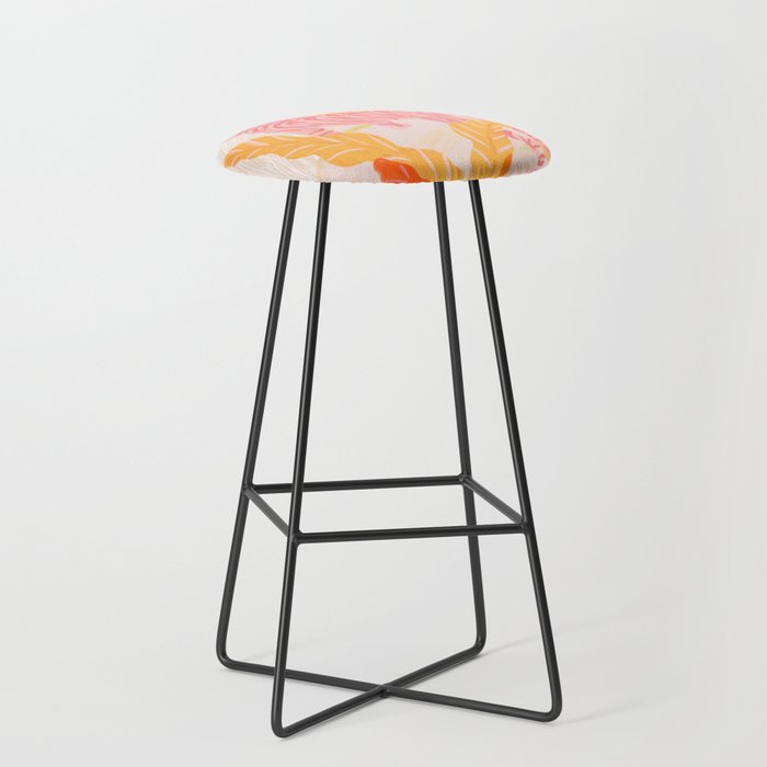 Pink Jungle Stool Gallery Image 1