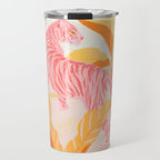 Pink Jungle Travel Mug Gallery Image 1