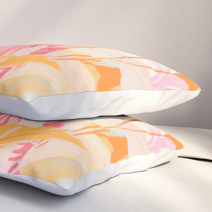 Pink Jungle Pillow Sham Gallery Image 3