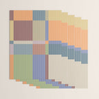 Linear Bauhaus Pattern 3. Wrapping Paper Gallery Image 3