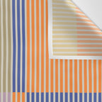 Linear Bauhaus Pattern 3. Wall Tapestry Gallery Image 3