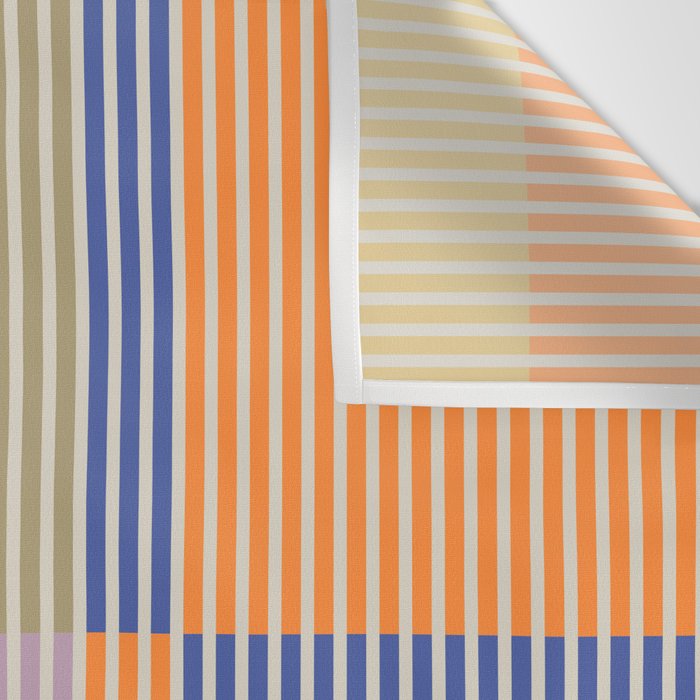 Linear Bauhaus Pattern 3. Wall Tapestry Gallery Image 3