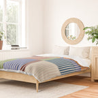 Linear Bauhaus Pattern 3. Duvet Cover Gallery Image 2