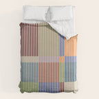 Linear Bauhaus Pattern 3. Duvet Cover Gallery Image 6