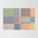 Linear Bauhaus Pattern 3. Rug Gallery Image 2