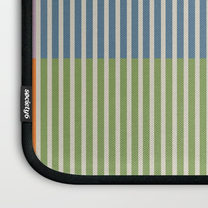 Linear Bauhaus Pattern 3. Laptop Sleeve Gallery Image 3