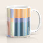 Linear Bauhaus Pattern 3. Coffee Mug Gallery Image 1