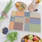 Linear Bauhaus Pattern 3. Cutting Board Gallery Image 2