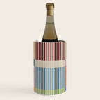 Linear Bauhaus Pattern 3. Wine Chiller Gallery Image 2