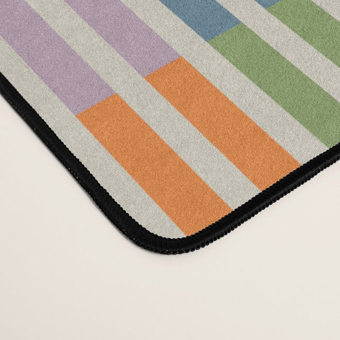 Linear Bauhaus Pattern 3. Desk Mat Gallery Image 4