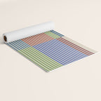Linear Bauhaus Pattern 3. Yoga Mat Gallery Image 2