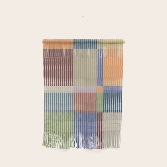 Linear Bauhaus Pattern 3. Wall Hanging Gallery Image 1