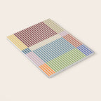 Linear Bauhaus Pattern 3. Notebook Gallery Image 3
