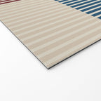 Linear Bauhaus Pattern 3. Welcome Mat Gallery Image 2