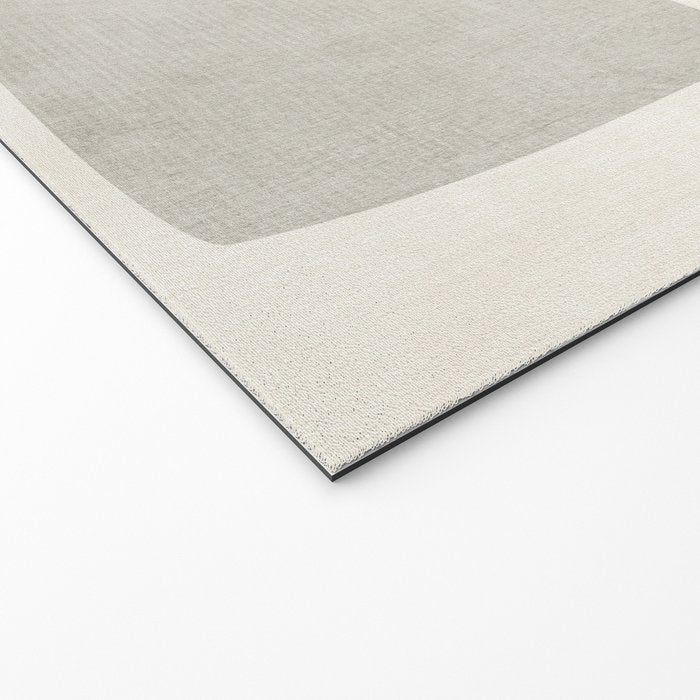 Neutral Light Blue Beige Teal Minimalist Artwork Welcome Mat Gallery Image 2