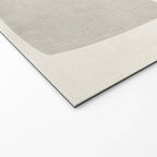 Neutral Light Blue Beige Teal Minimalist Artwork Welcome Mat Gallery Image 2