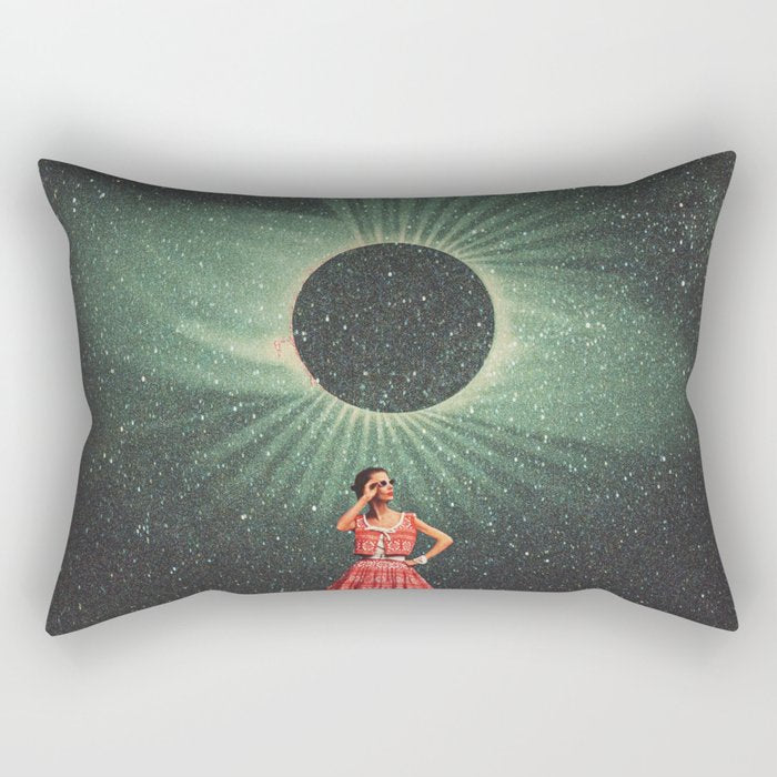 Total Eclipse of You Rectangular Pillow Gallery Image 1