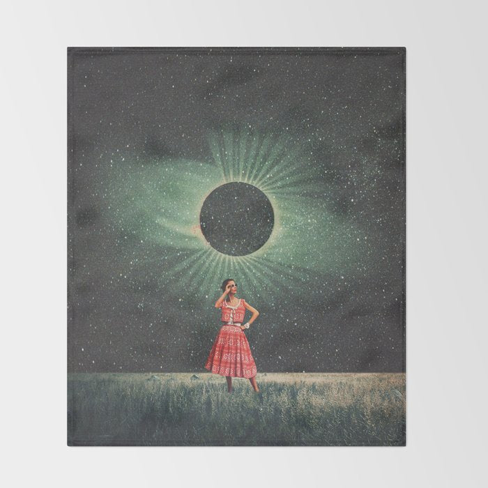 Total Eclipse of You Throw Blanket Gallery Image 2