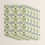 Ladies working in the garden (BEIGE) Wrapping Paper Gallery Image 3