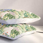 Ladies working in the garden (BEIGE) Pillow Sham Gallery Image 3