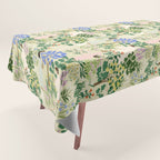 Ladies working in the garden (BEIGE) Tablecloth Gallery Image 1
