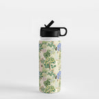 Ladies working in the garden (BEIGE) Water Bottle Gallery Image 1