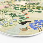 Ladies working in the garden (BEIGE) Bath Mat Gallery Image 3
