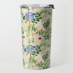 Ladies working in the garden (BEIGE) Travel Mug Gallery Image 2