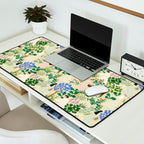 Ladies working in the garden (BEIGE) Desk Mat Gallery Image 2
