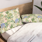 Ladies working in the garden (BEIGE) Pillow Sham Gallery Image 2