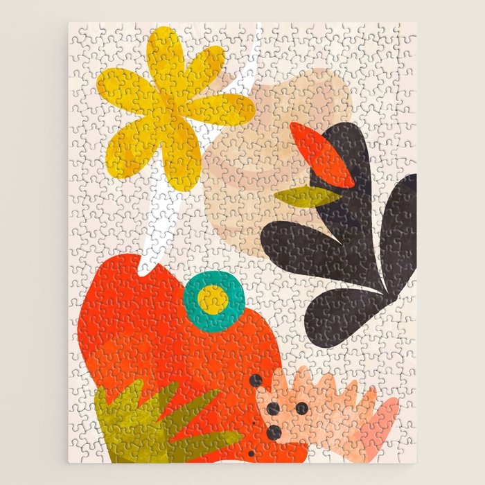 bauhaus goes matisse in summer Jigsaw Puzzle Gallery Image 1