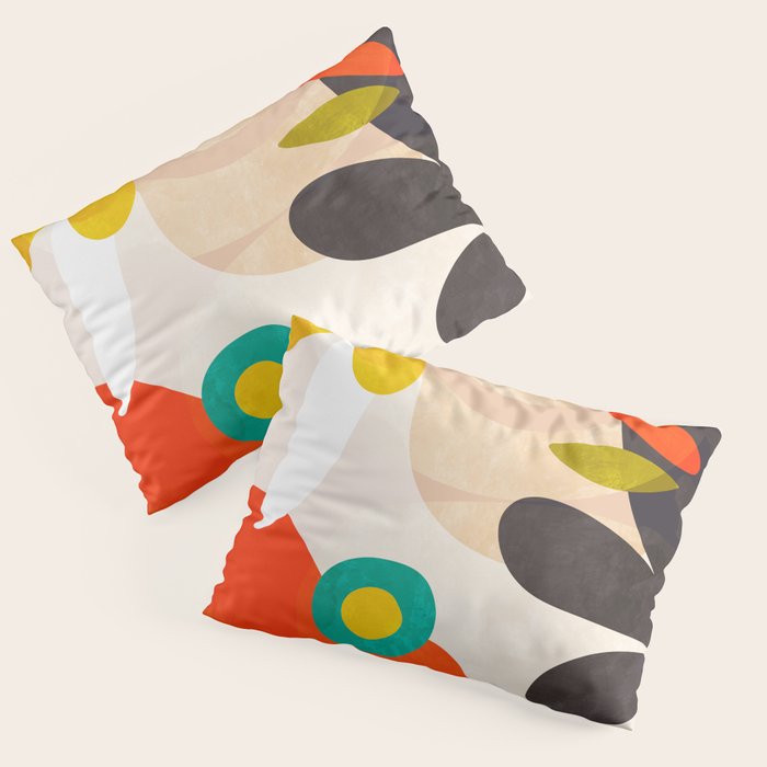 bauhaus goes matisse in summer Pillow Sham Gallery Image 3