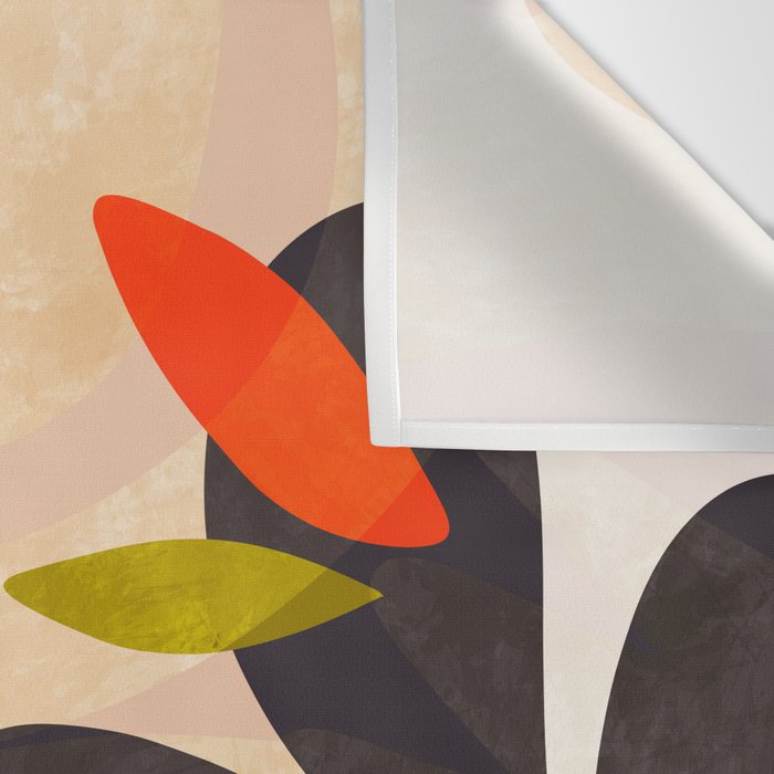 bauhaus goes matisse in summer Wall Tapestry Gallery Image 3