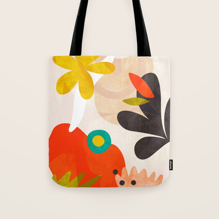 bauhaus goes matisse in summer Tote Bag Gallery Image 1