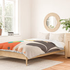 bauhaus goes matisse in summer Duvet Cover Gallery Image 2