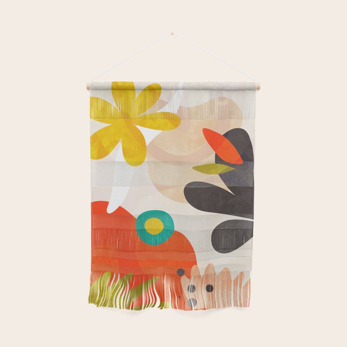 bauhaus goes matisse in summer Wall Hanging Gallery Image 1