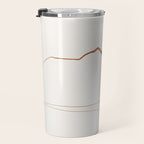 Minimal Line Art Landscape Travel Mug Gallery Image 3