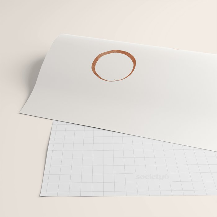 Minimal Line Art Landscape Wrapping Paper Gallery Image 2