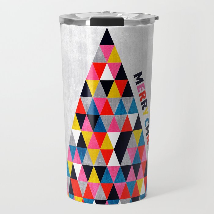 Minimalistic christmas tree Travel Mug Gallery Image 1