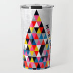 Minimalistic christmas tree Travel Mug Gallery Image 1