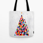 Minimalistic christmas tree Tote Bag Gallery Image 1