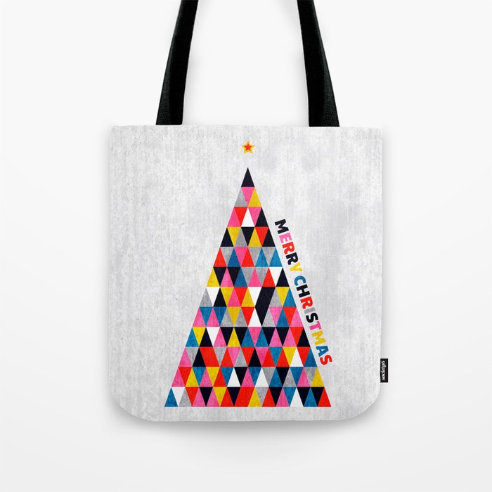 Minimalistic christmas tree Tote Bag Gallery Image 1