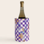 Grid of artistic strokes L Wine Chiller Gallery Image 2