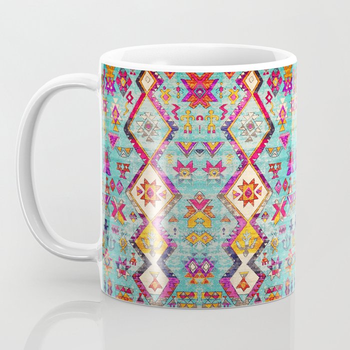 N178 - Antique Oriental Traditional Berber Bohemian Moroccan Style  Coffee Mug Gallery Image 3