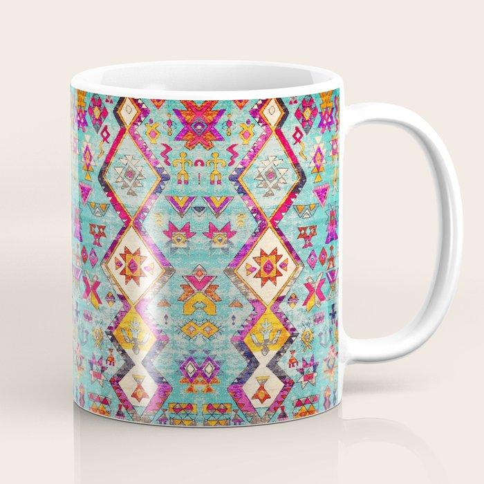 N178 - Antique Oriental Traditional Berber Bohemian Moroccan Style  Coffee Mug Gallery Image 1