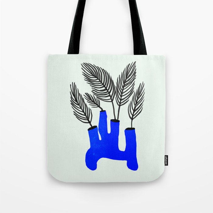 The Blue Vase Tote Bag Gallery Image 1