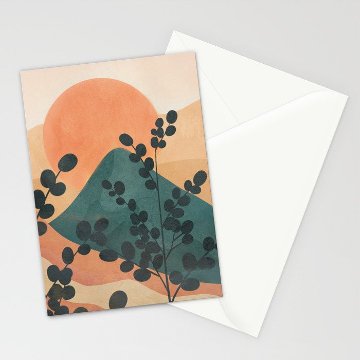 Mountain Sun Stationery Card Gallery Image 2